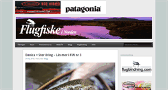 Desktop Screenshot of flugfiskeinorden.se